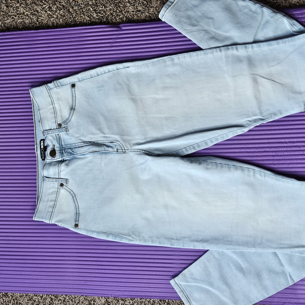 Jean's 7 women's light blue